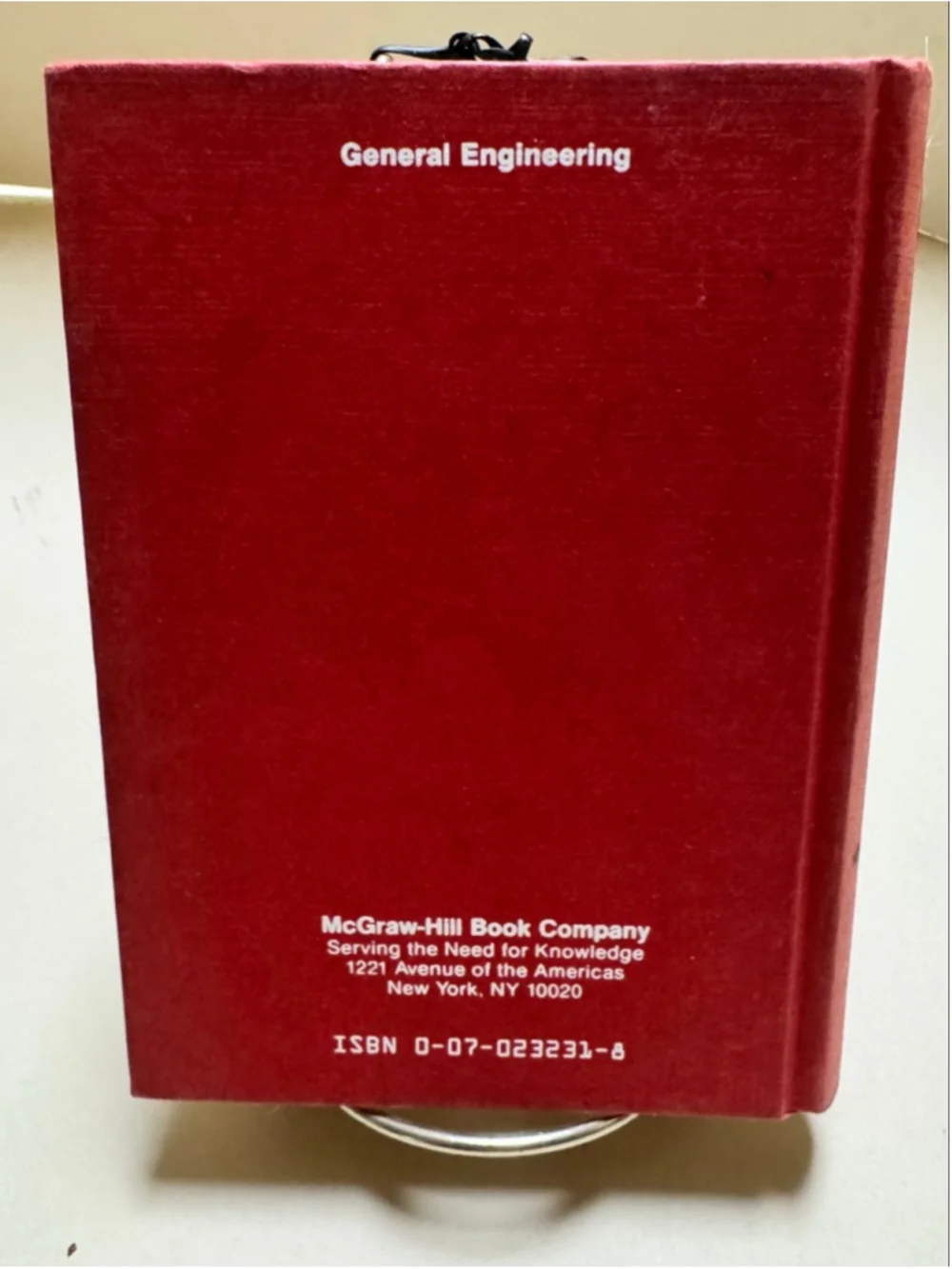 Kurt Gieck McGraw-Hill Engineering Formulas 5th Edition 1986 Hardcover